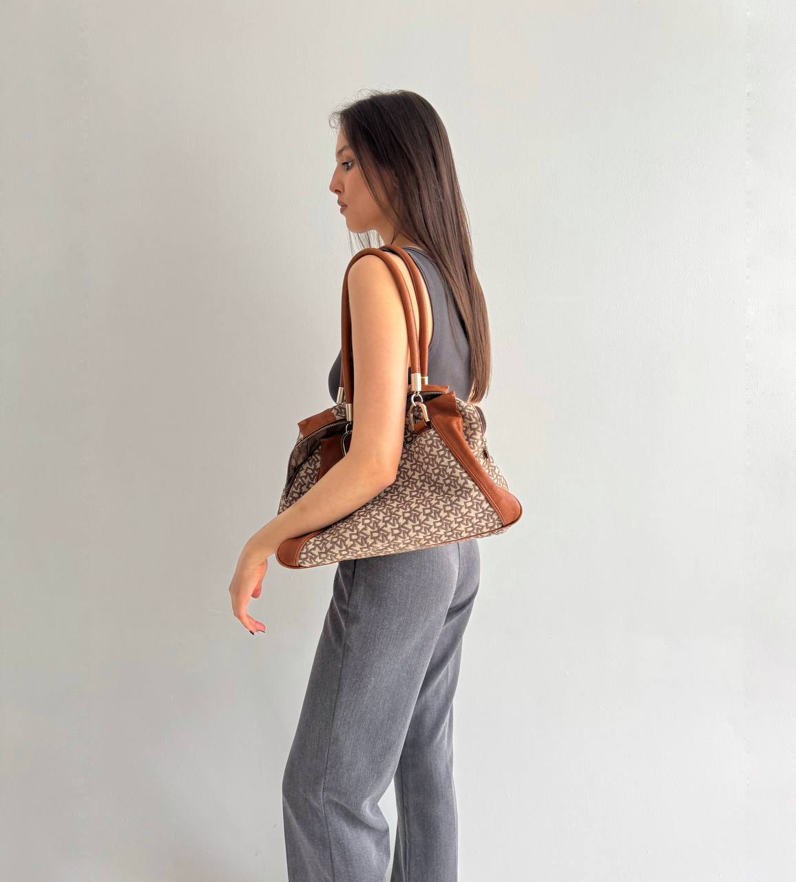 Vintage DKNY monogram bag