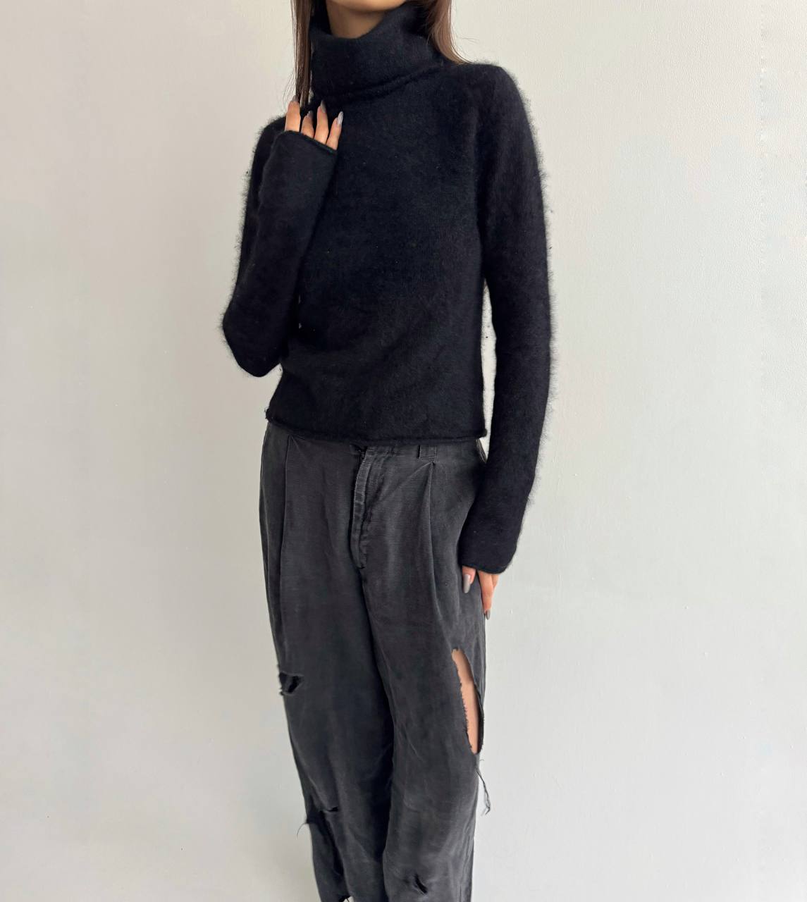 Vintage Plein Sud angora sweater