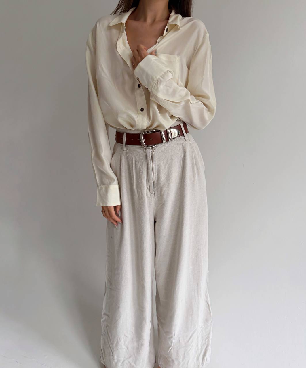Vintage pure silk blouse