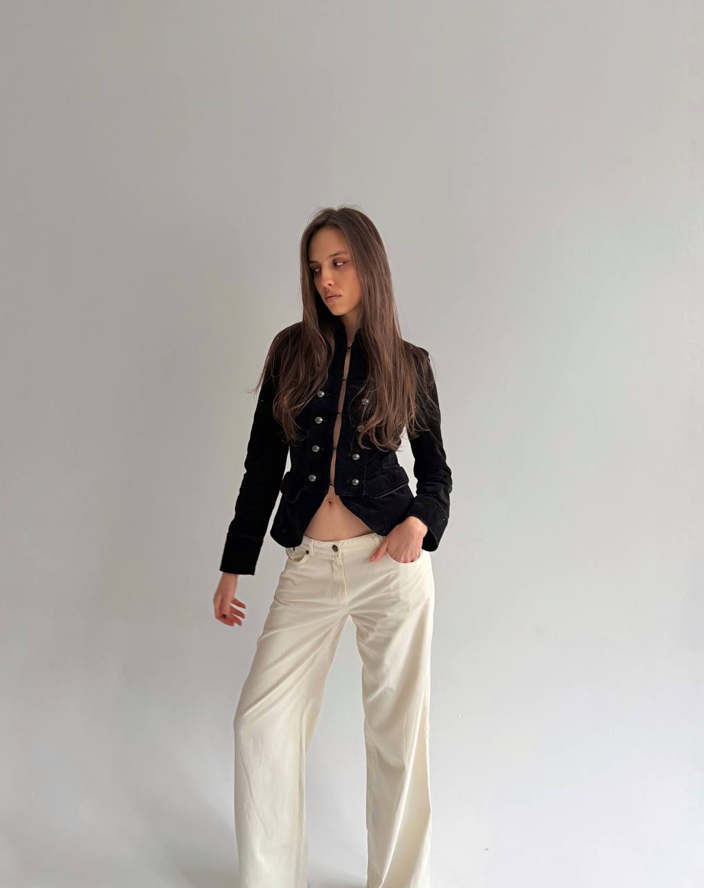 Vintage Plein Sud cotton beige pants