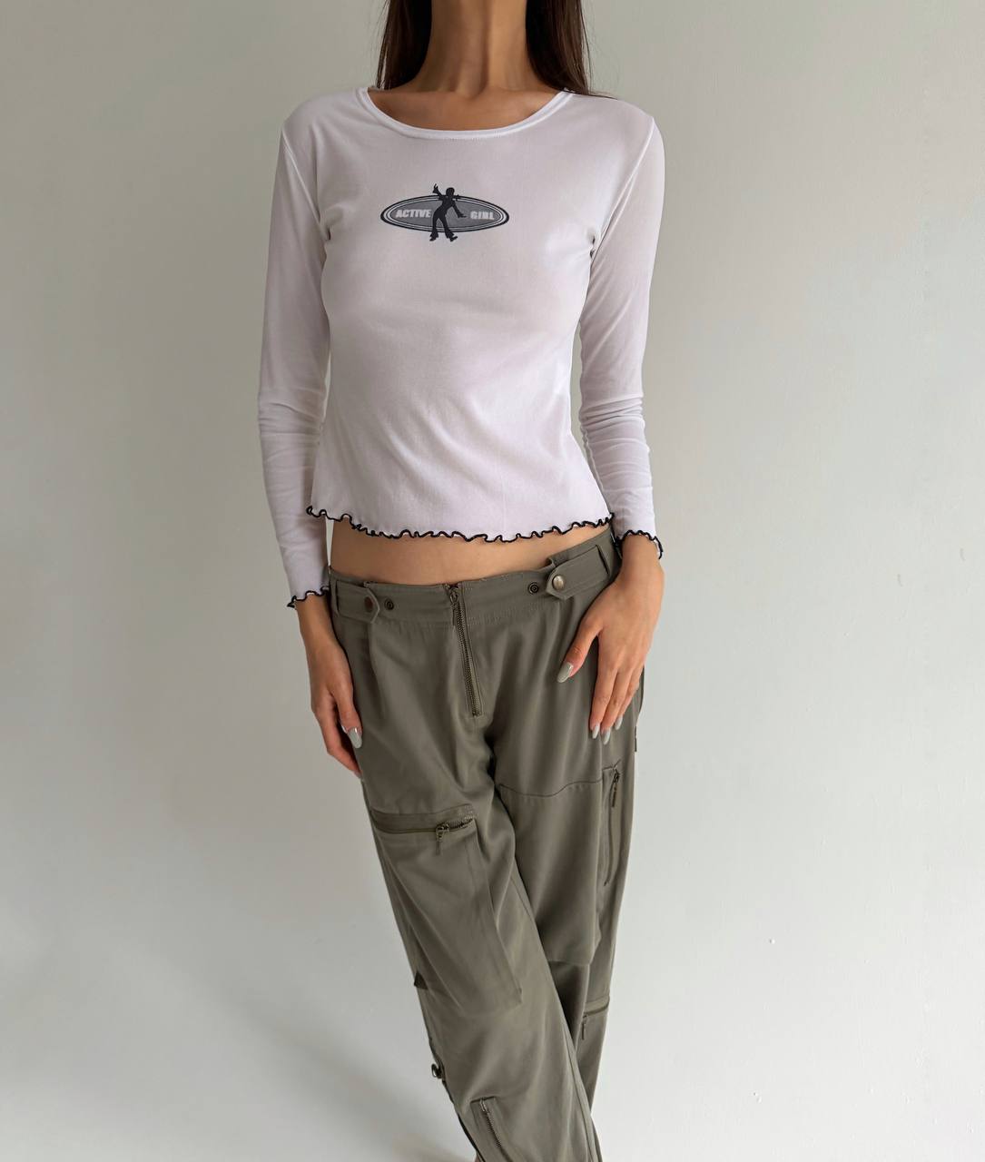 Vintage mesh top