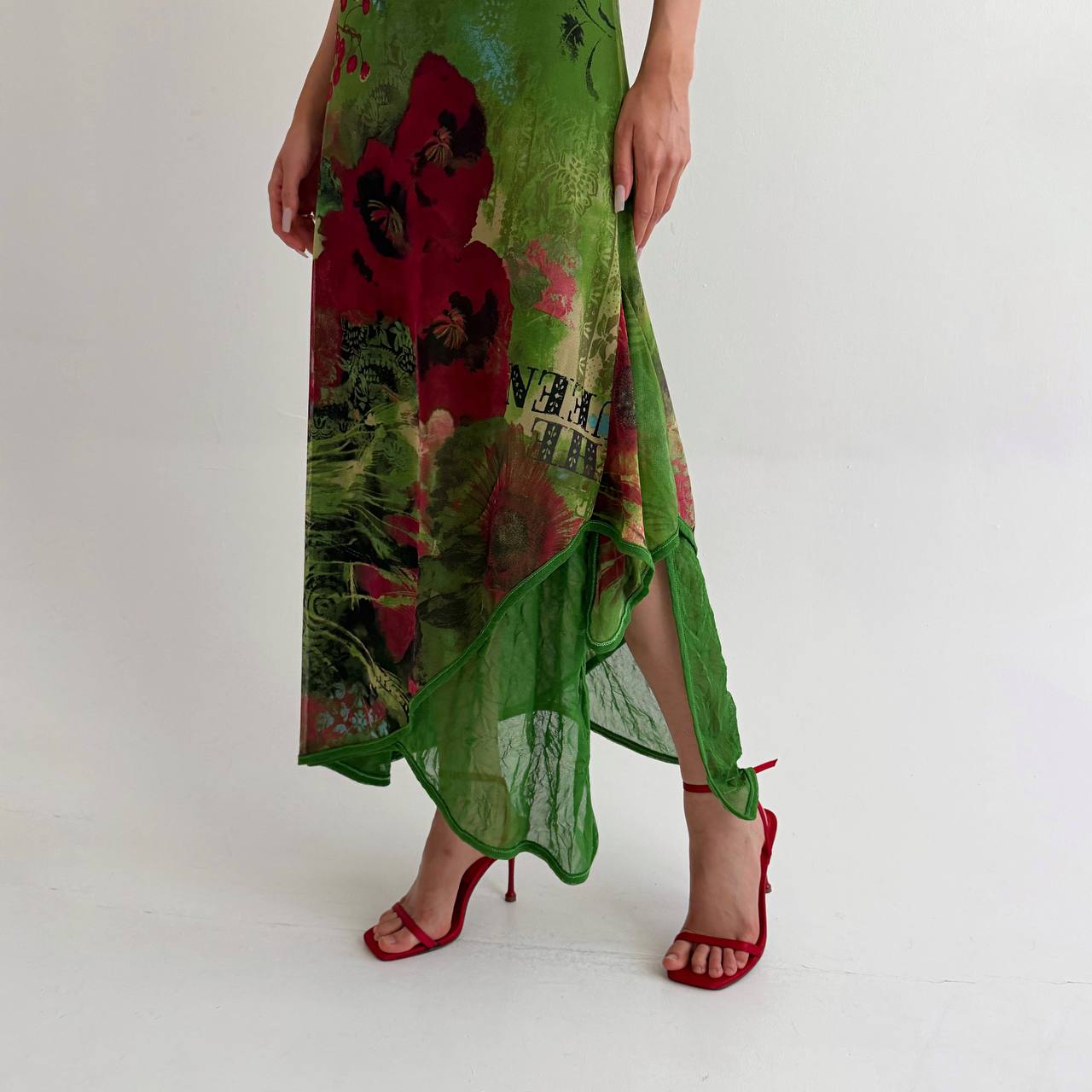 Save the Queen vintage mesh dress