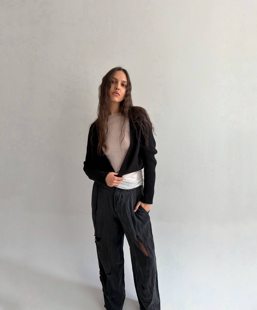 Sisley cotton cardigan