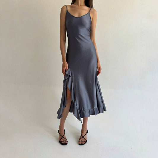 Vintage metallic dress