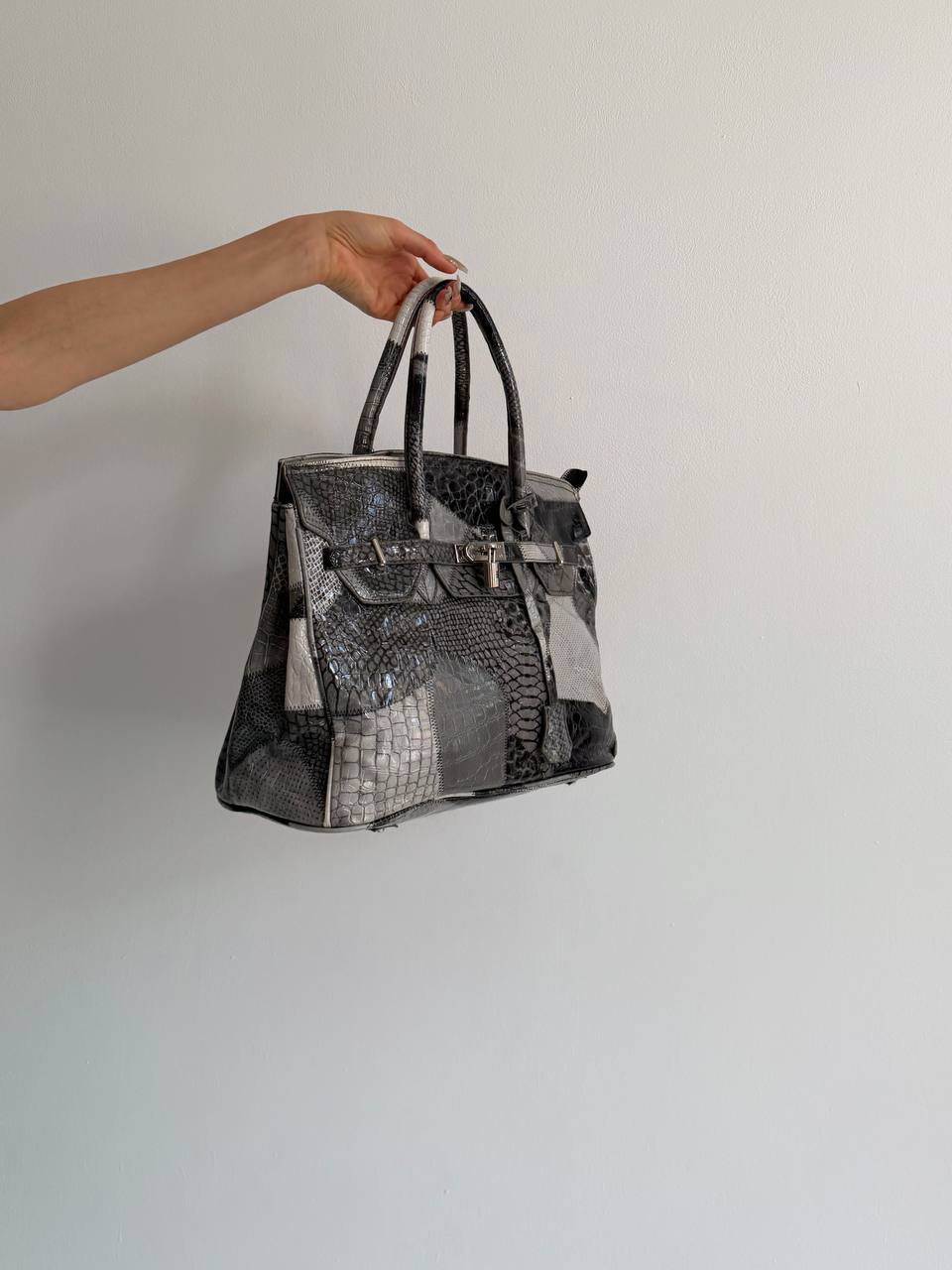 Vintage patchwork print birkin