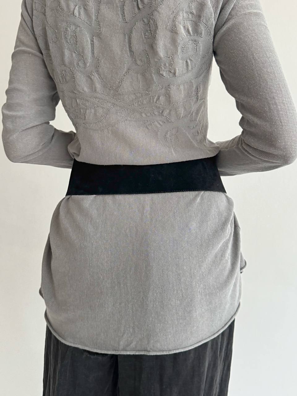 Vintage Plein Sud genuine leather belt