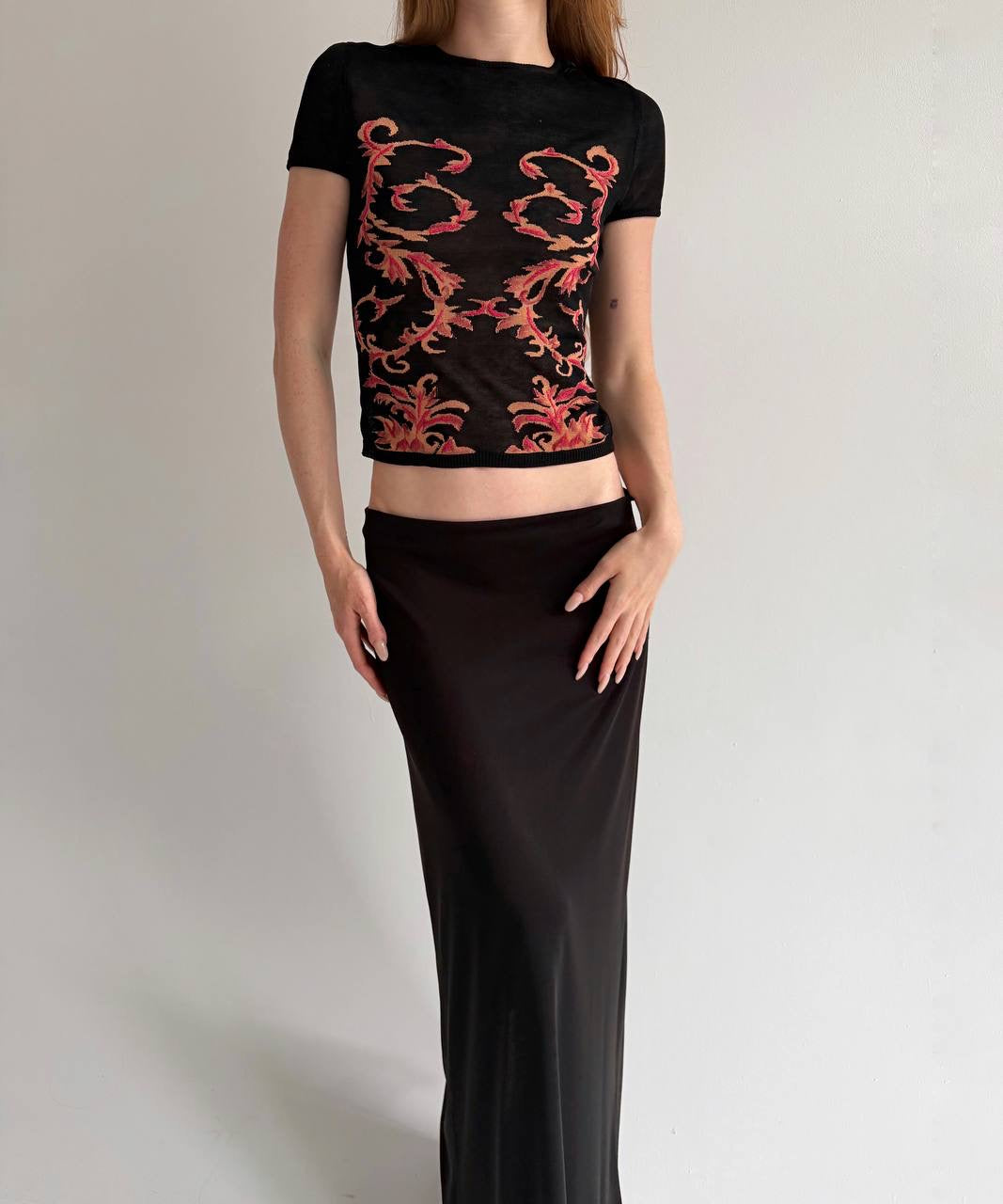 Vintage 90s Gianni Versace cotton blouse
