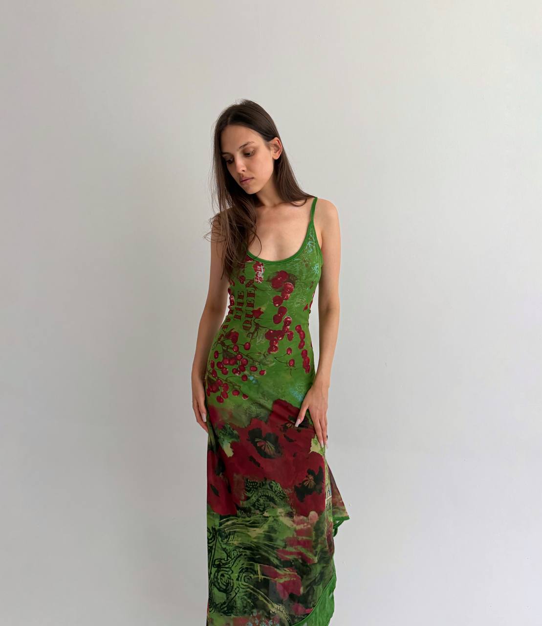 Save the Queen vintage mesh dress