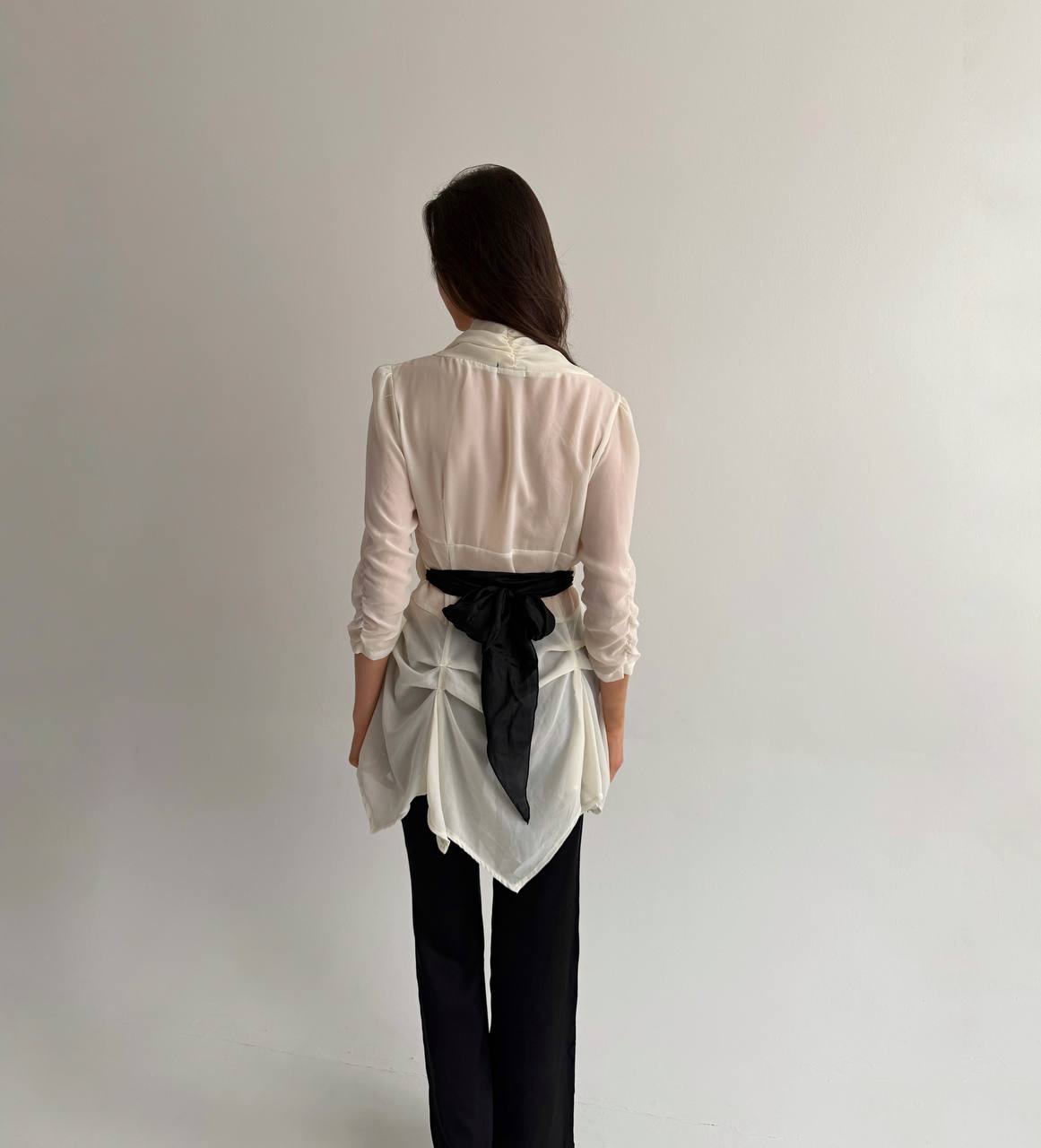 Vintage romantic avant garde blouse