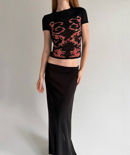 Vintage 90s Gianni Versace cotton blouse