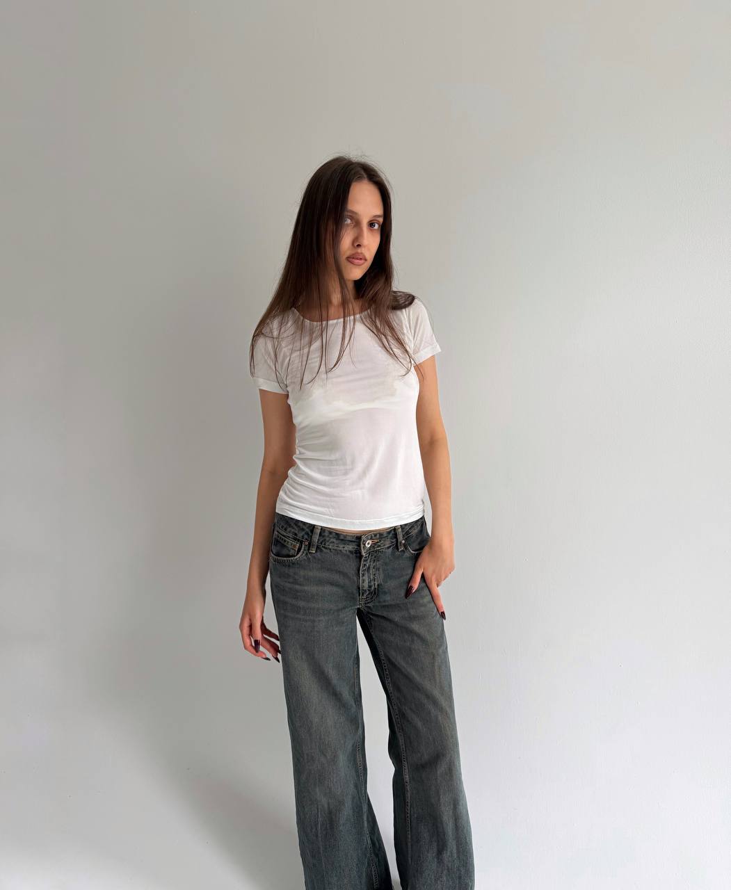 Vintage pure silk top