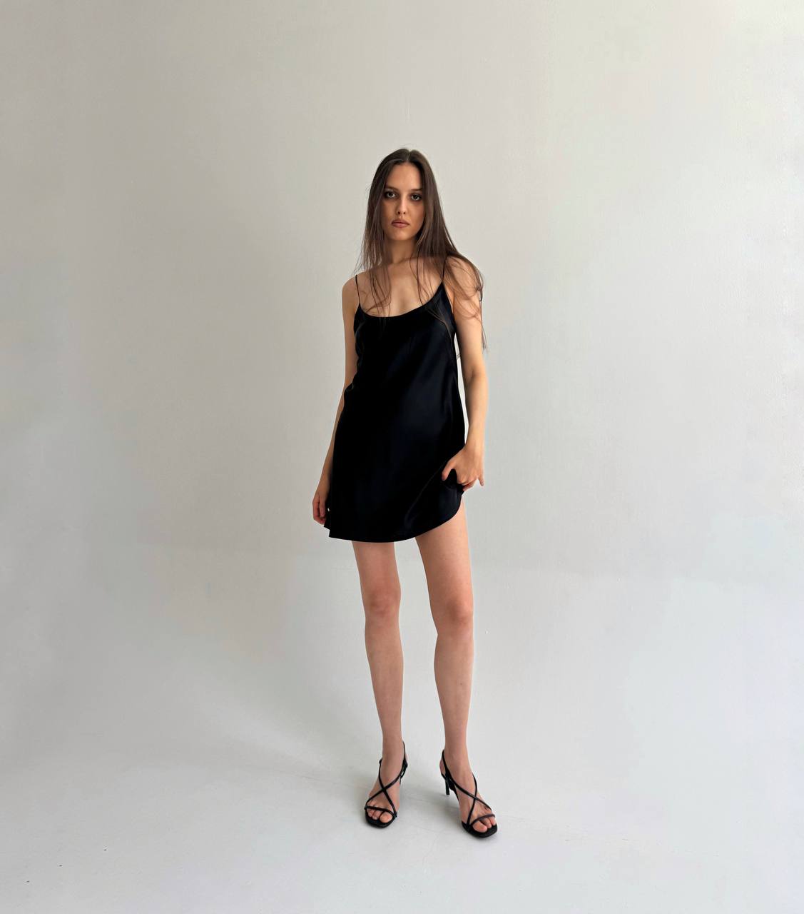 Vintage La Perla silk satin dress