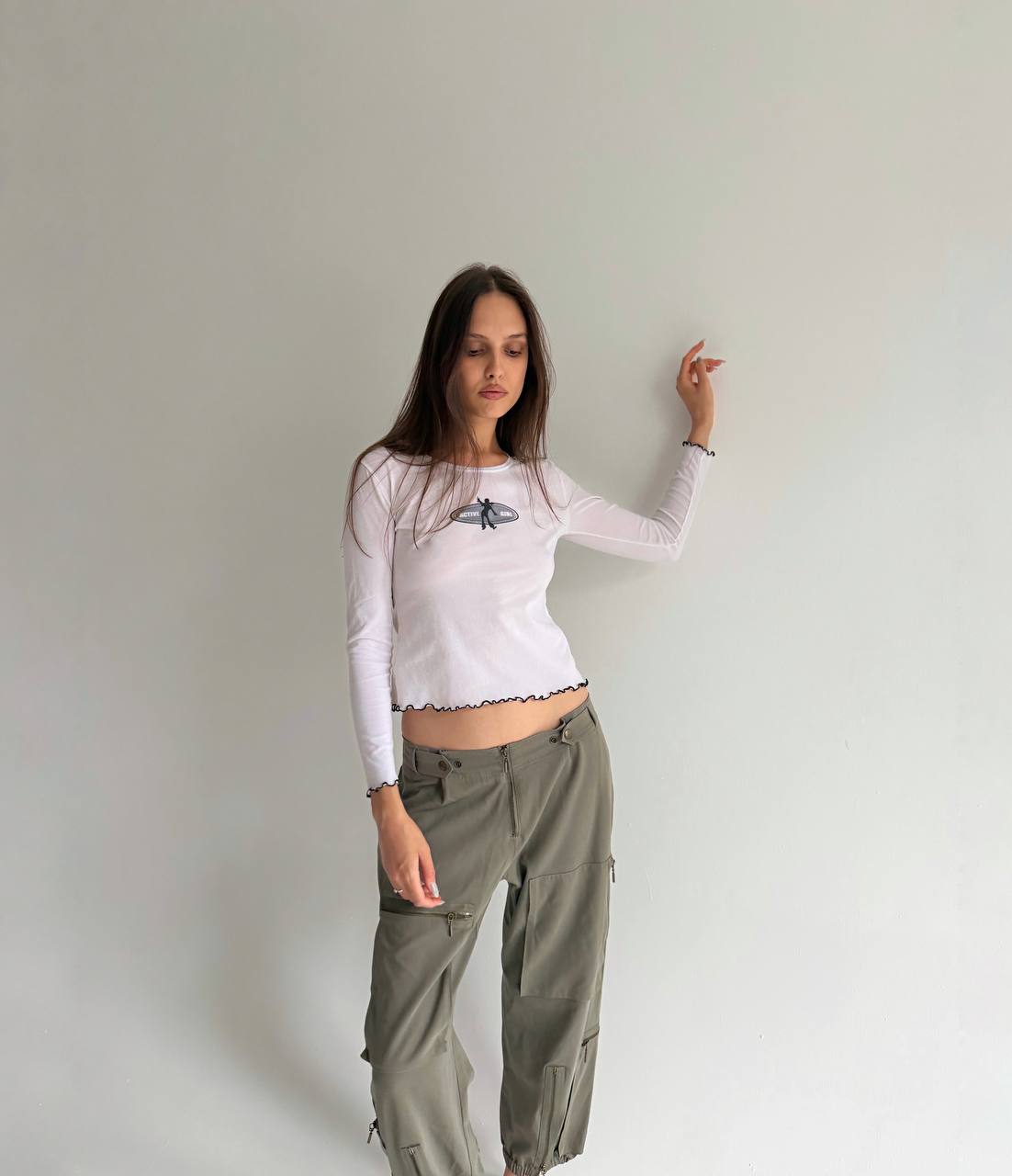 Vintage mesh top