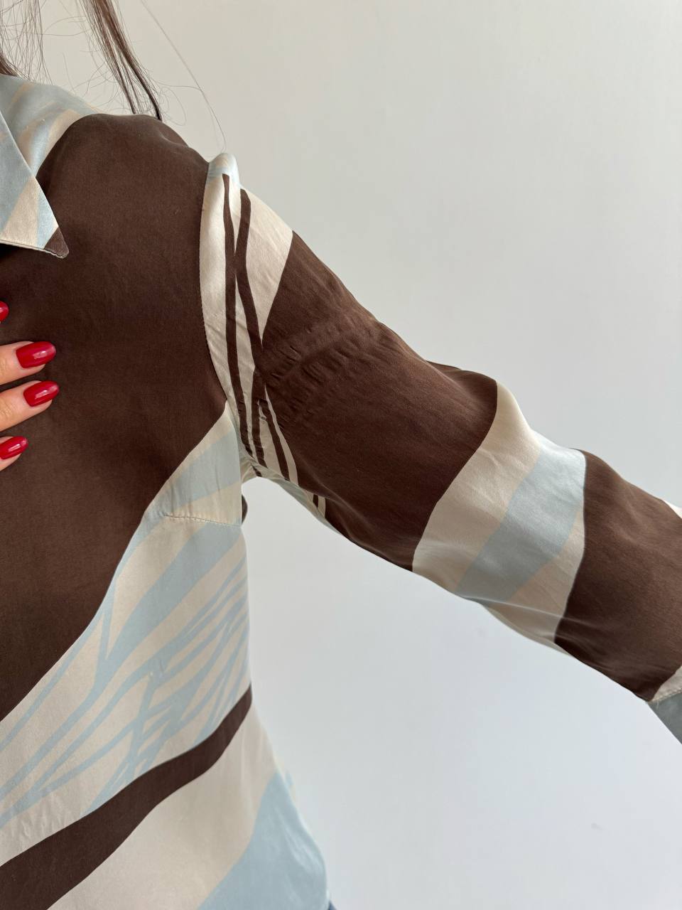 Vintage pure silk blouse