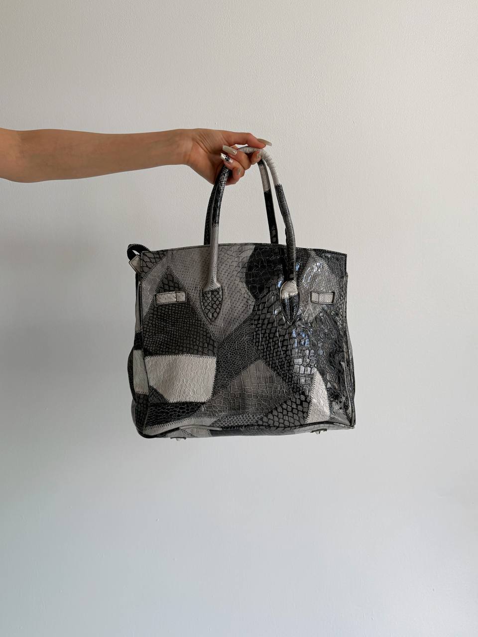 Vintage patchwork print birkin
