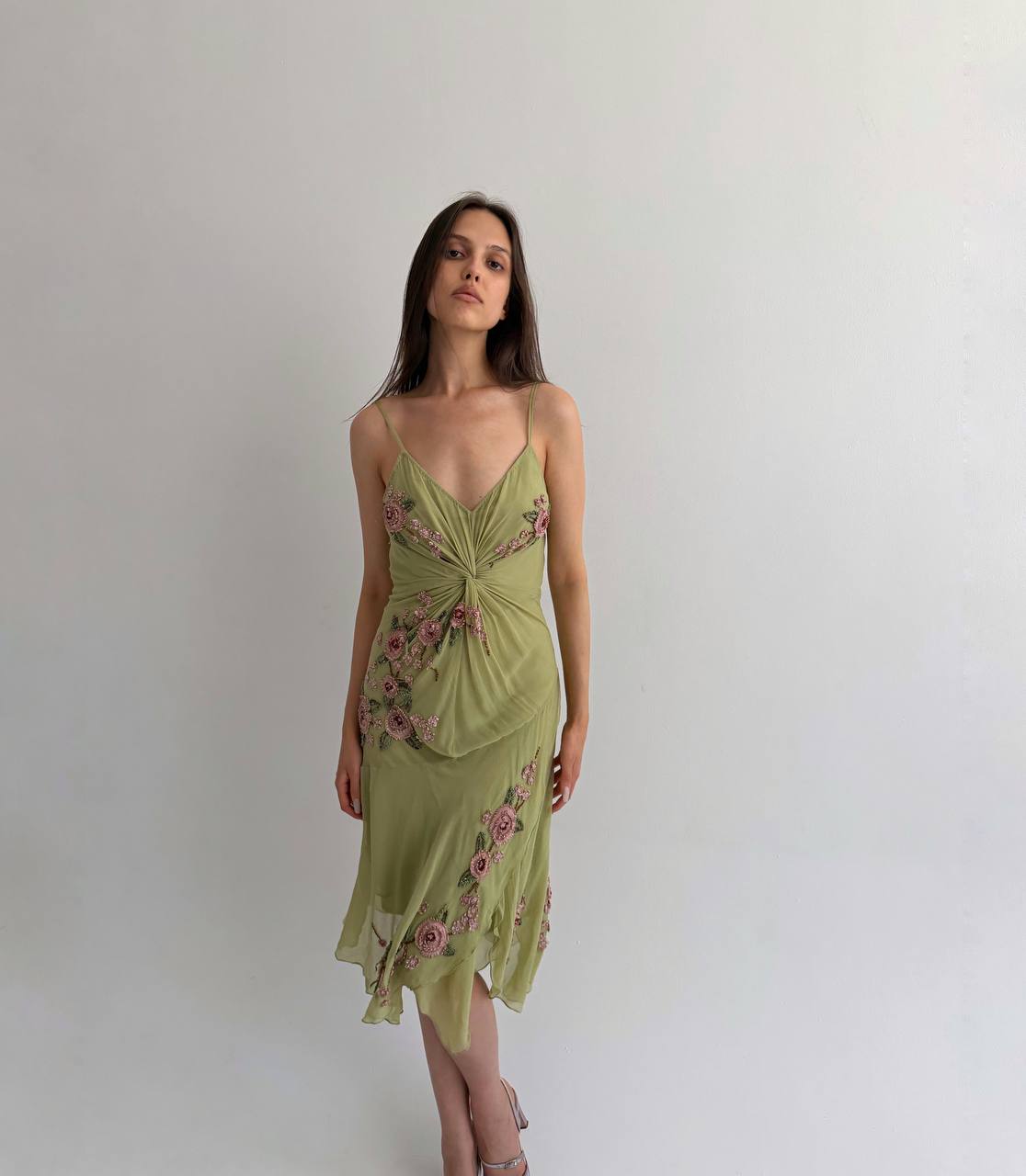Vintage pure silk fairy dress