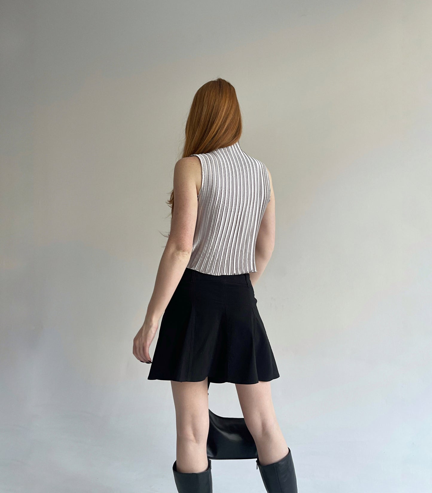 Y2K 75% viscose mini skirt