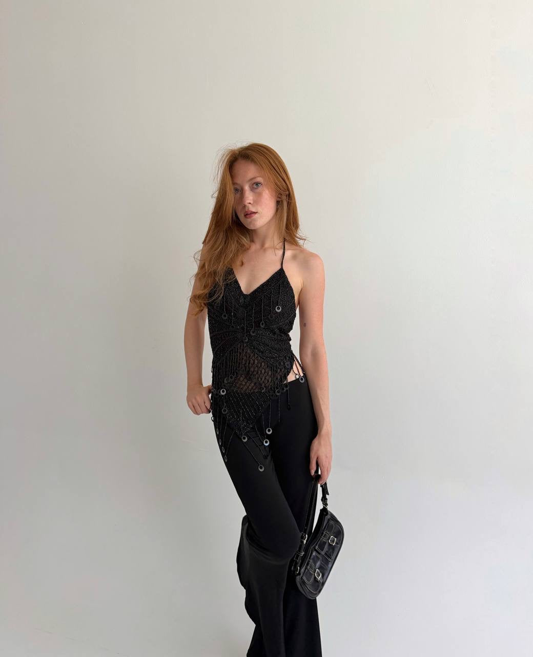 Vintage gorgeous beaded top