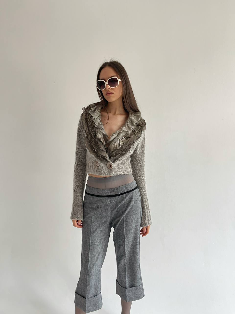 Vintage mohair blend cardigan