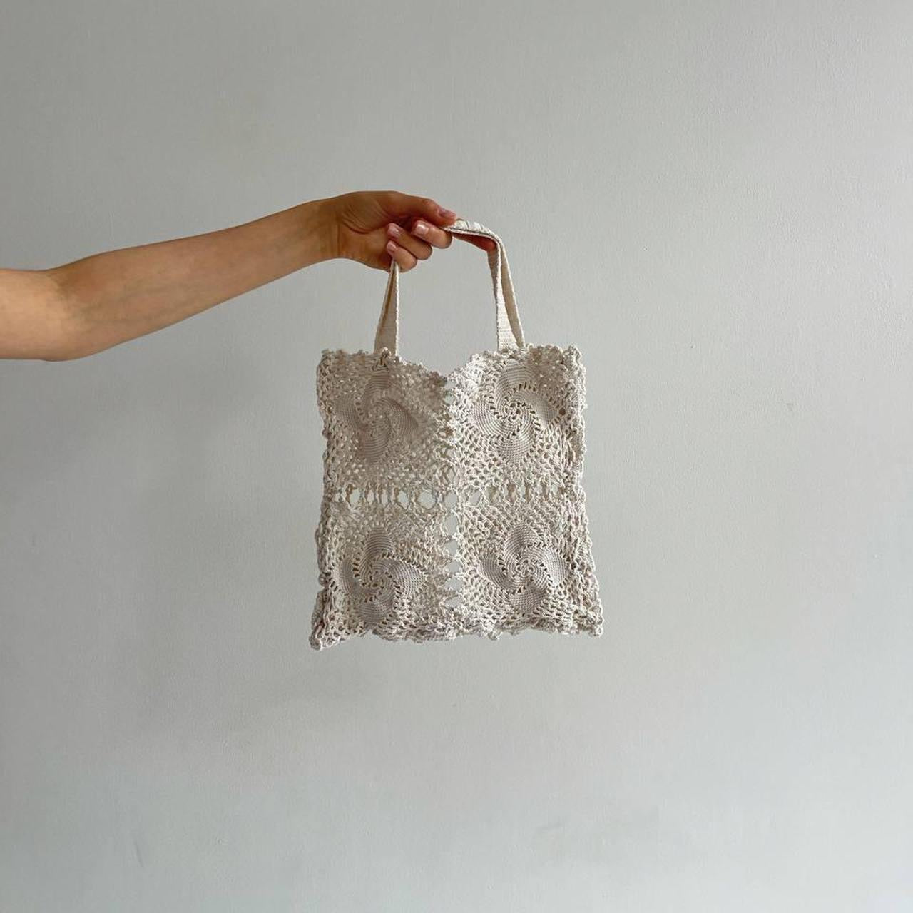 Vintage crochet bag