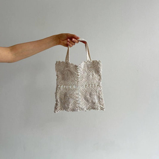 Vintage crochet bag