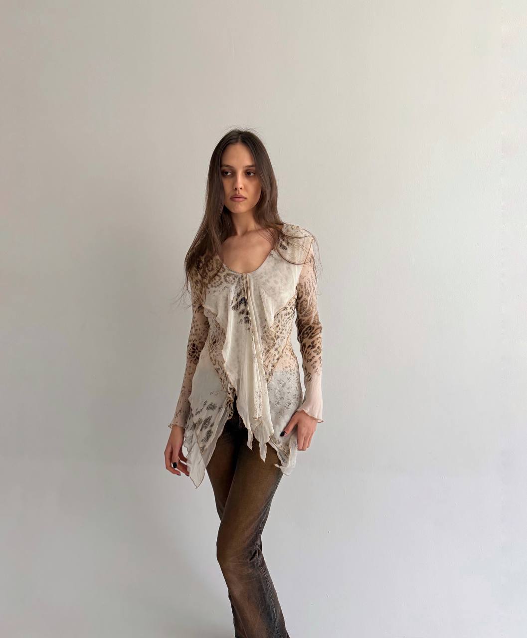 Vintage pure silk blouse