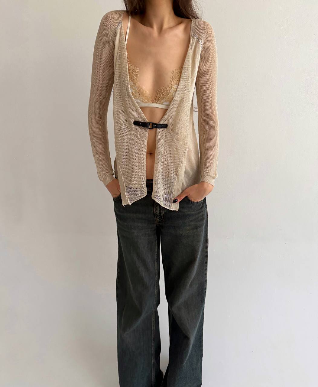 Vintage crochet cardigan