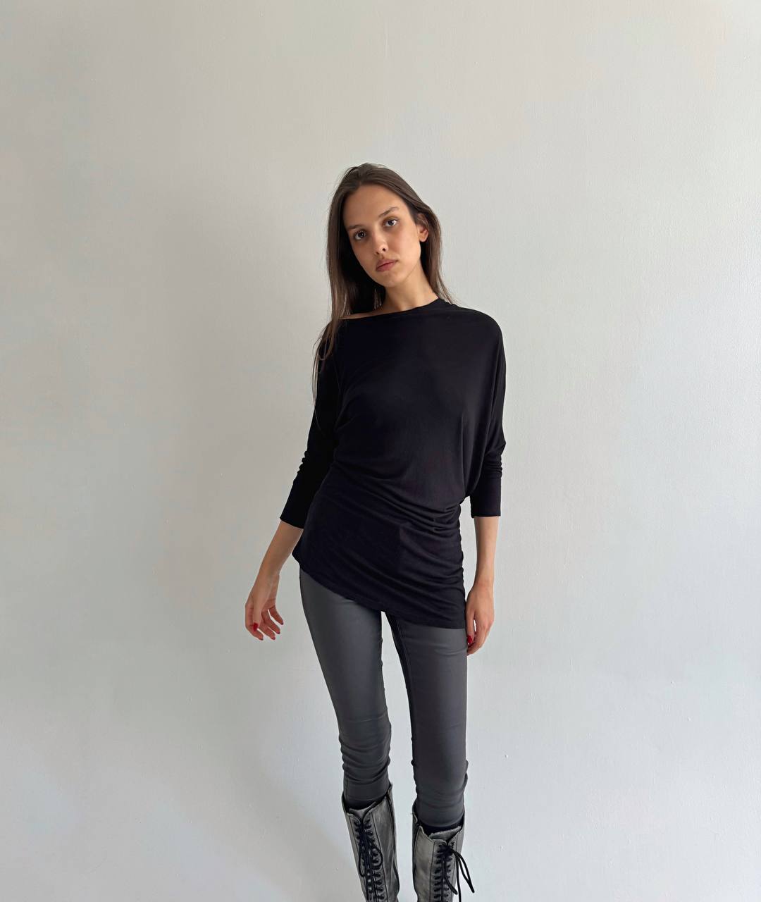 Vintage asymmetrical avant garde top