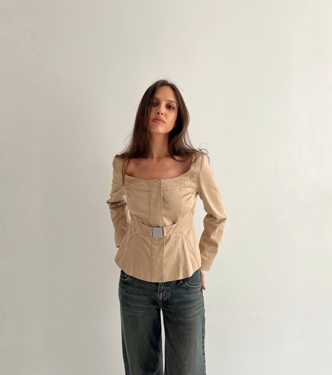 Adolfo Dominguez cotton blouse