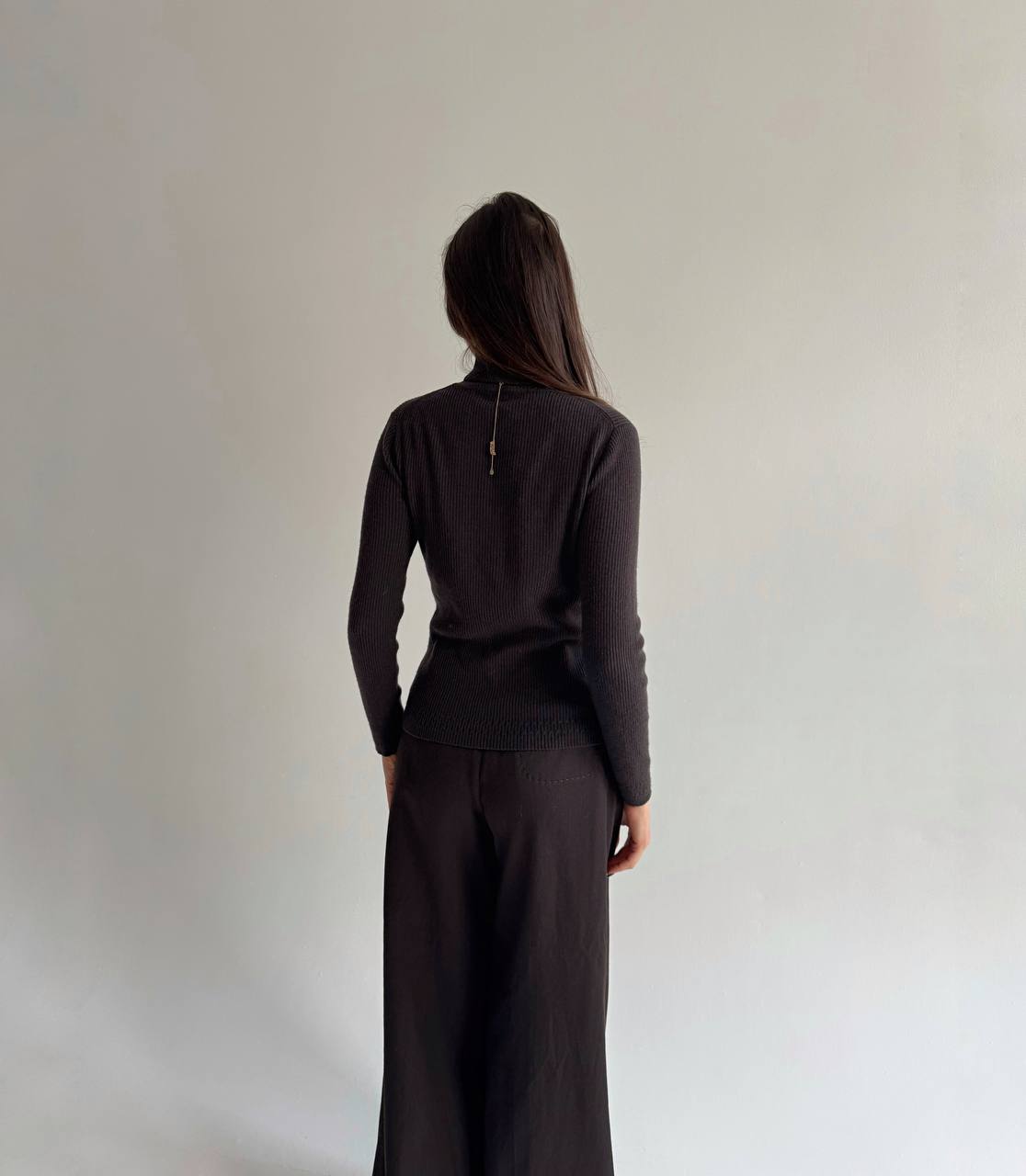 Vintage merino wool turtleneck