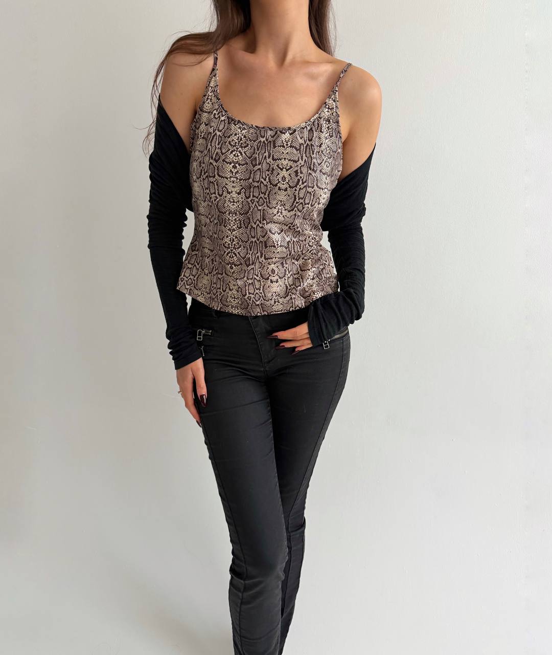 Vintage Gianfranco Ferre snake top