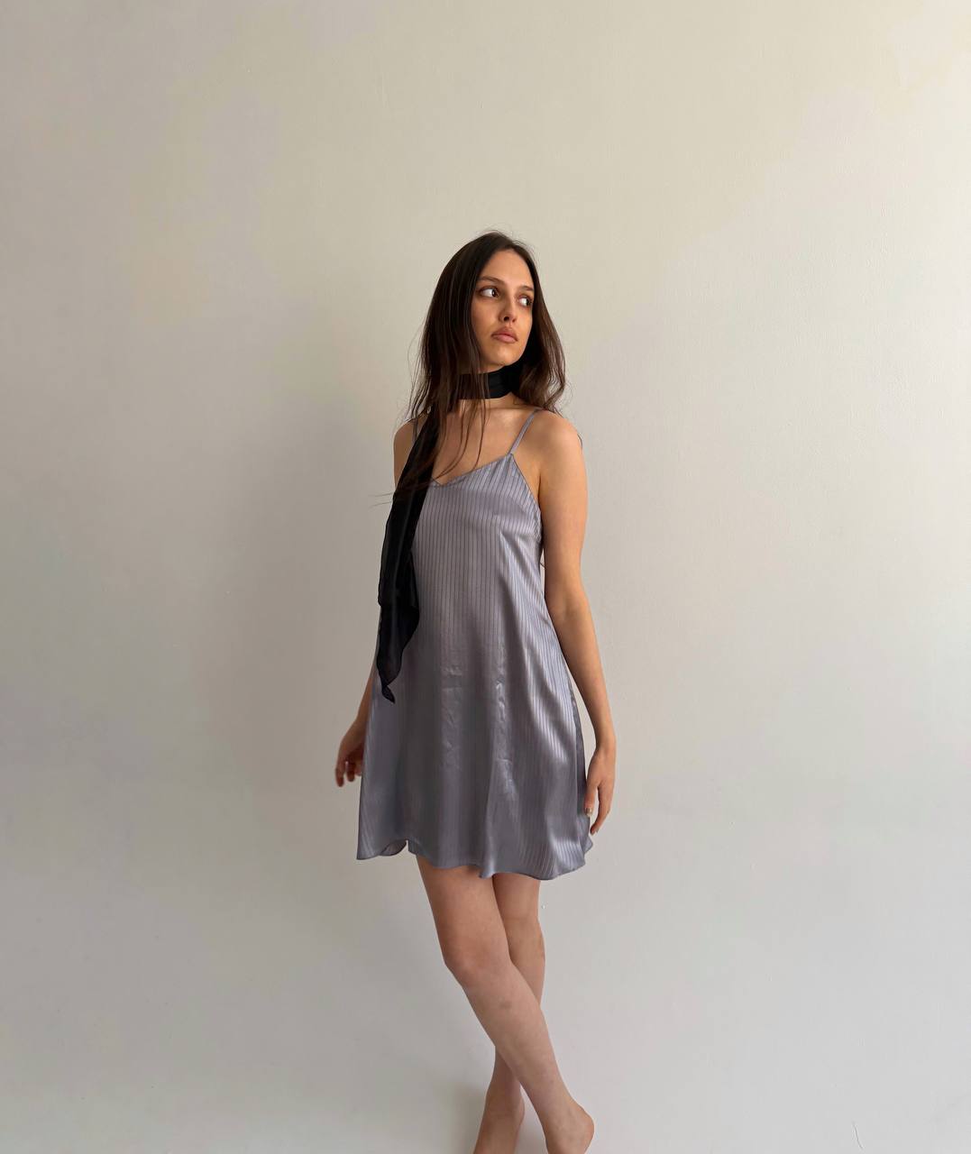 Vintage pure silk slip dress