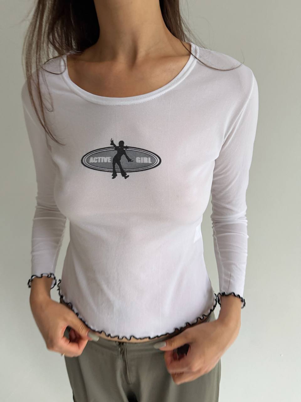 Vintage mesh top