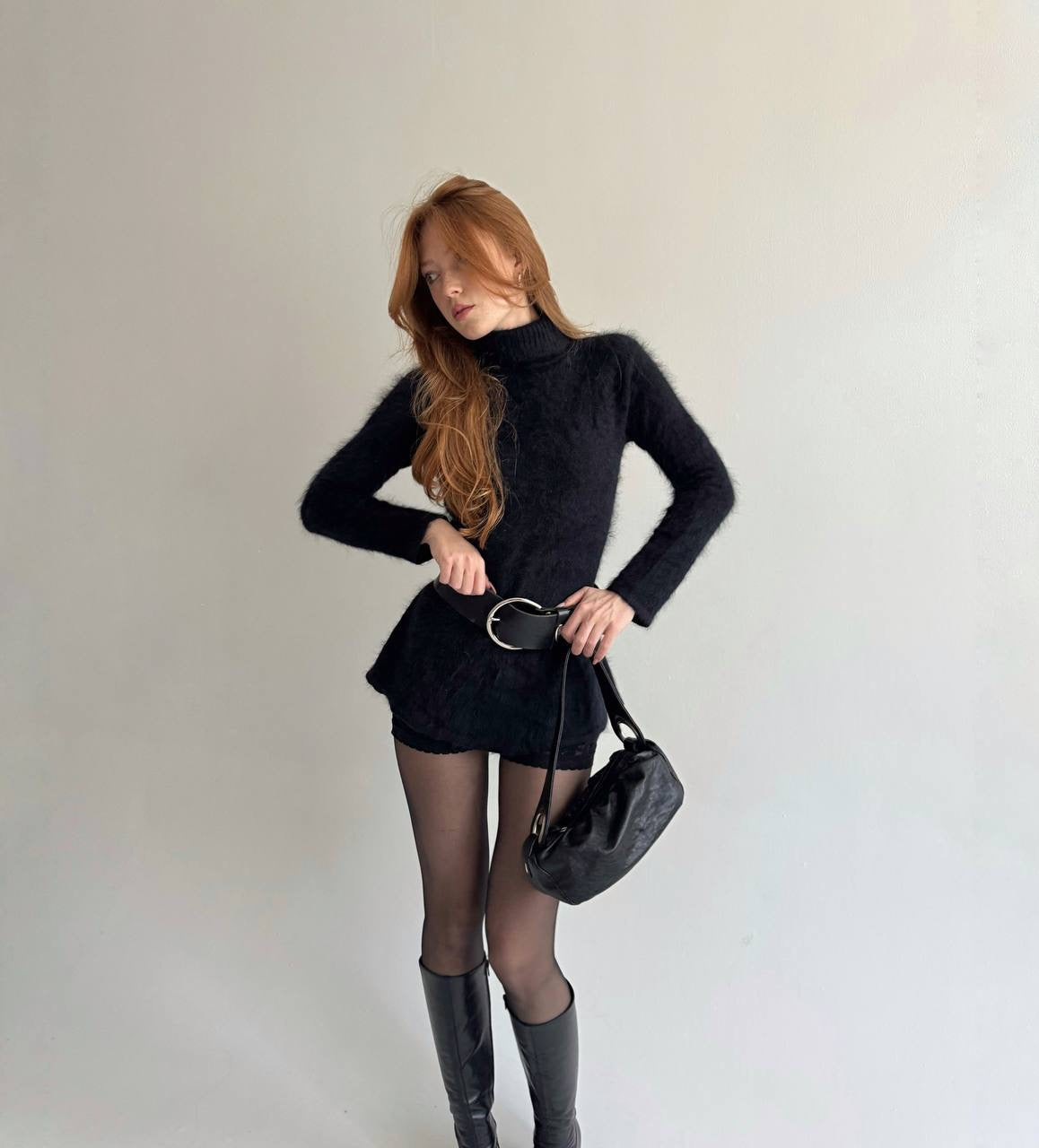 Vintage made in Japan fluffy sweater