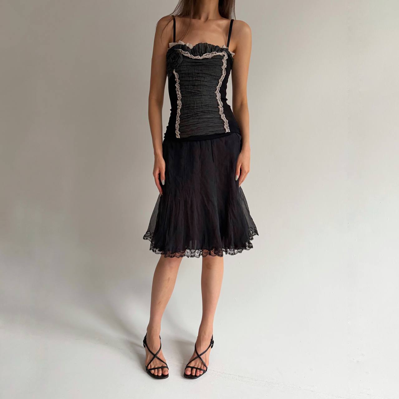 Vintage pure silk Blumarine skirt