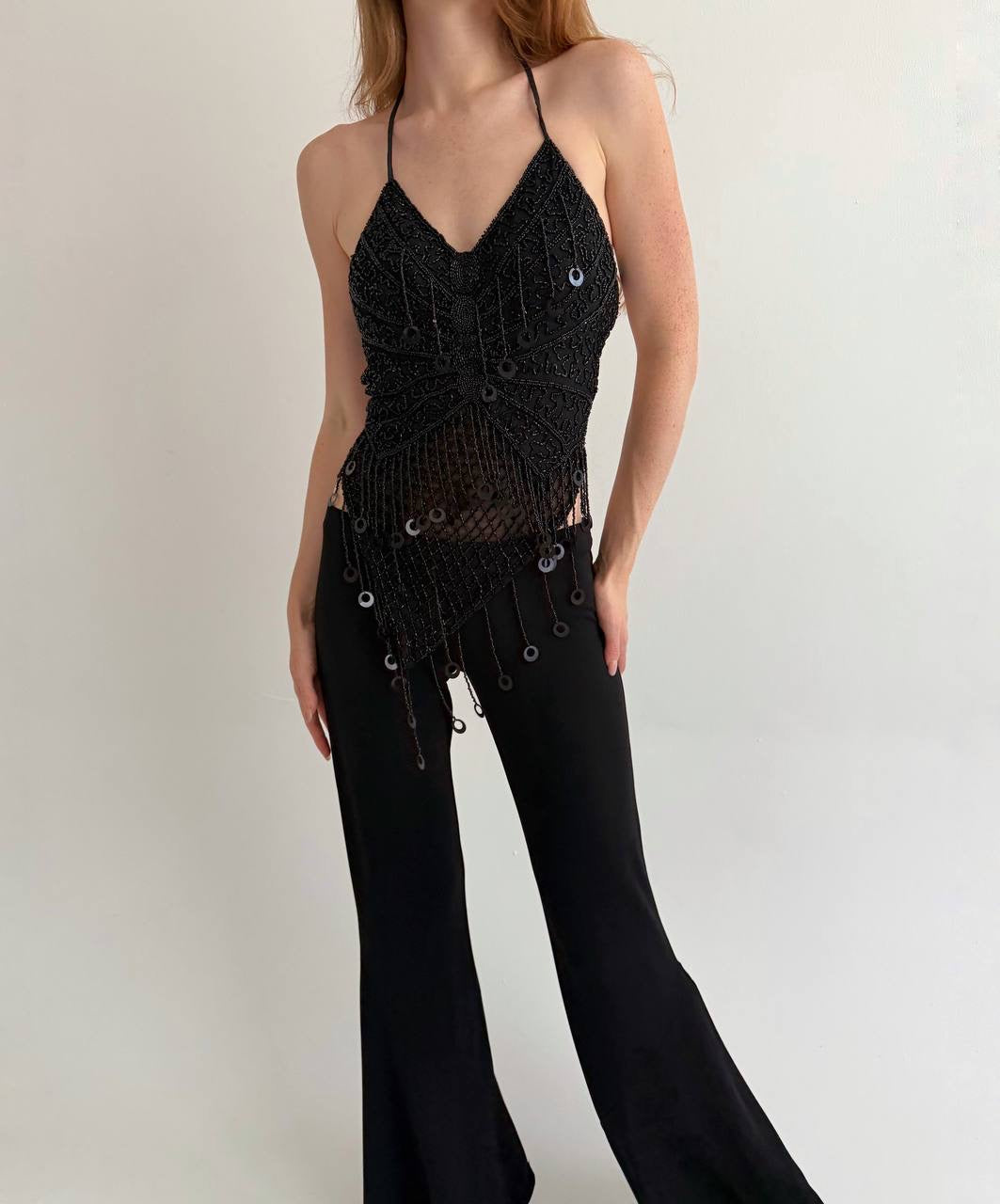 Vintage gorgeous beaded top