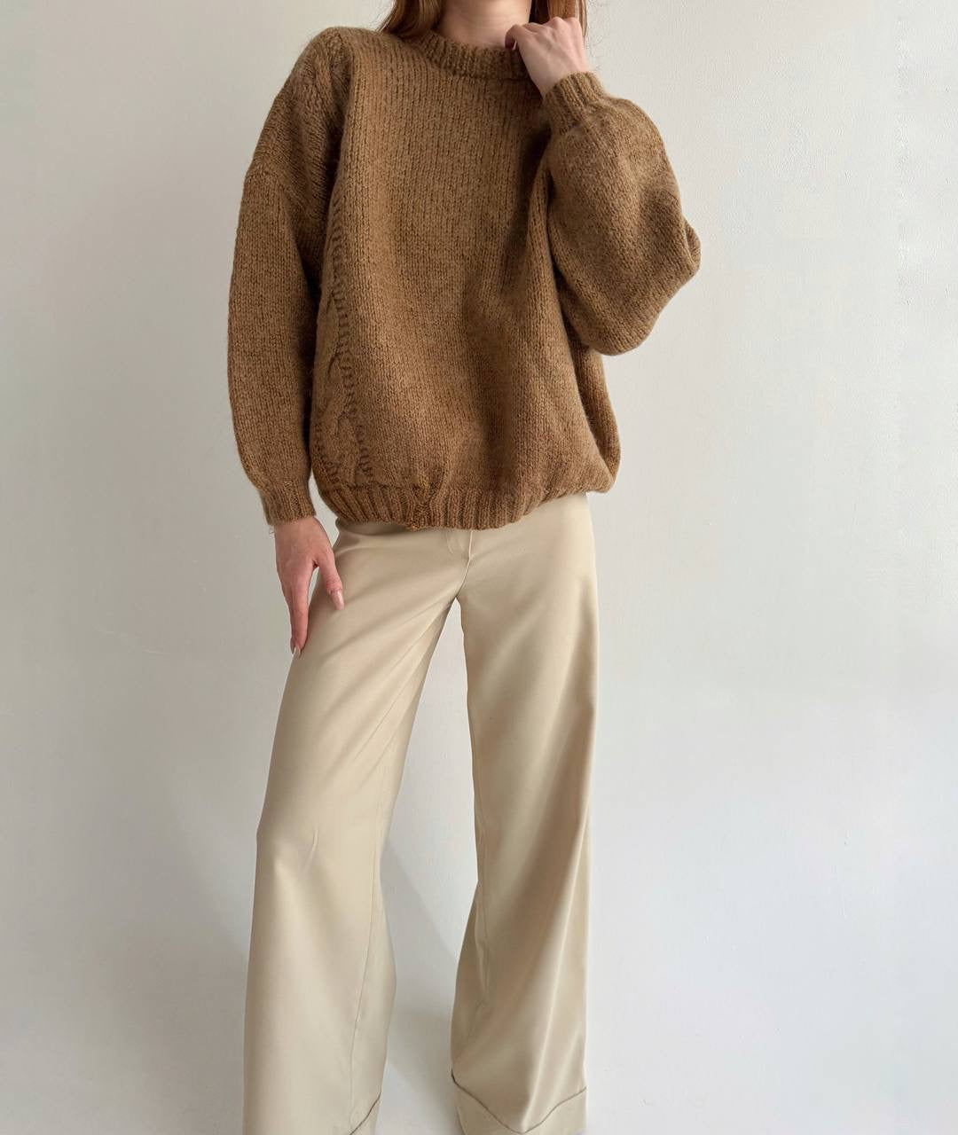 Vintage 100% wool warm sweter