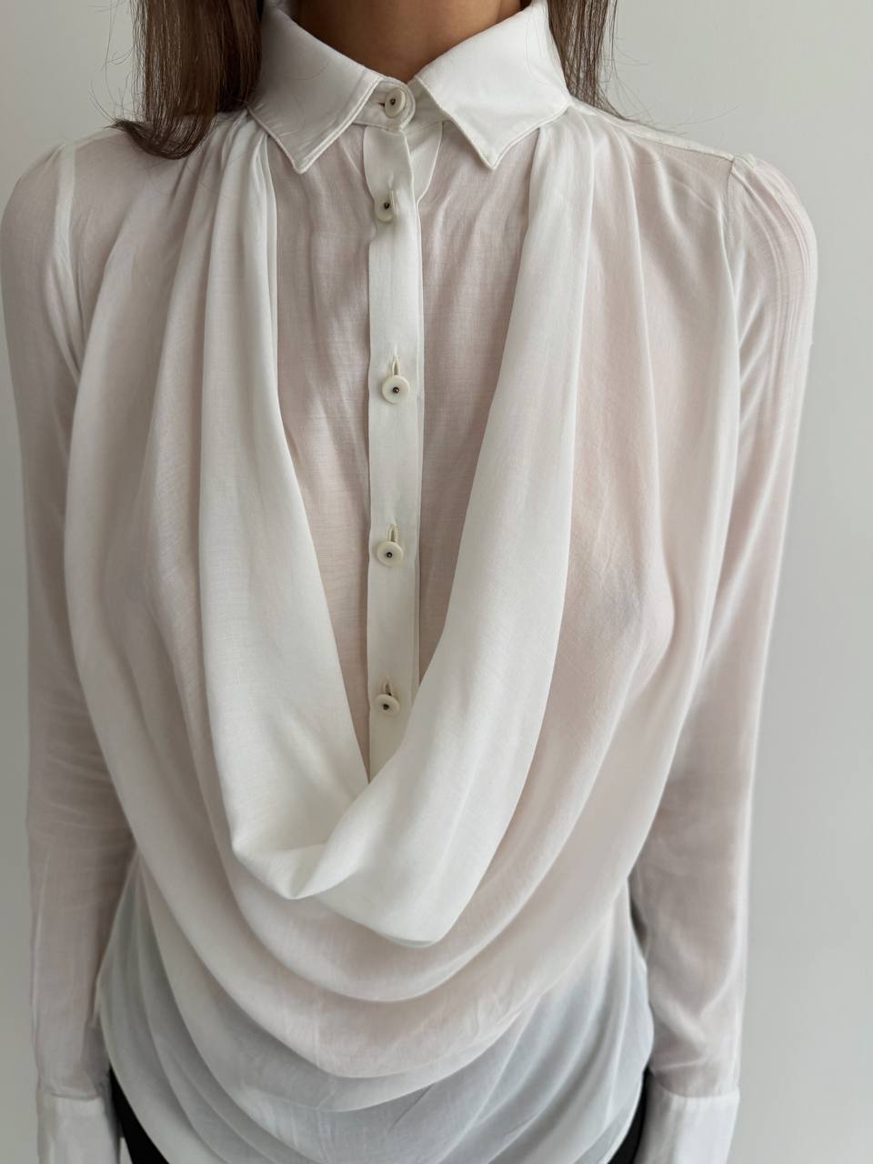 Vintage Plein Sud avant garde blouse