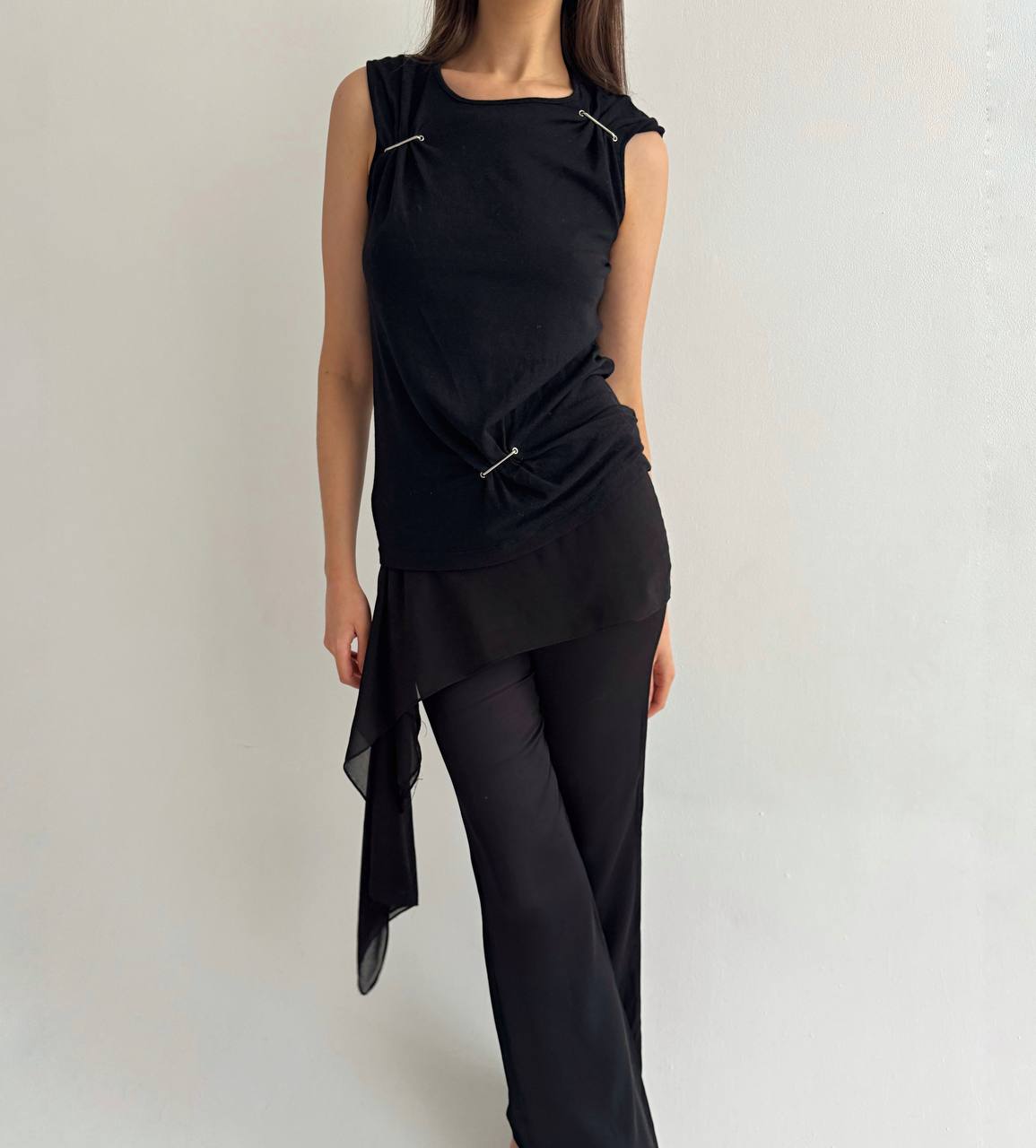 Vintage Plein Sud avant garde top