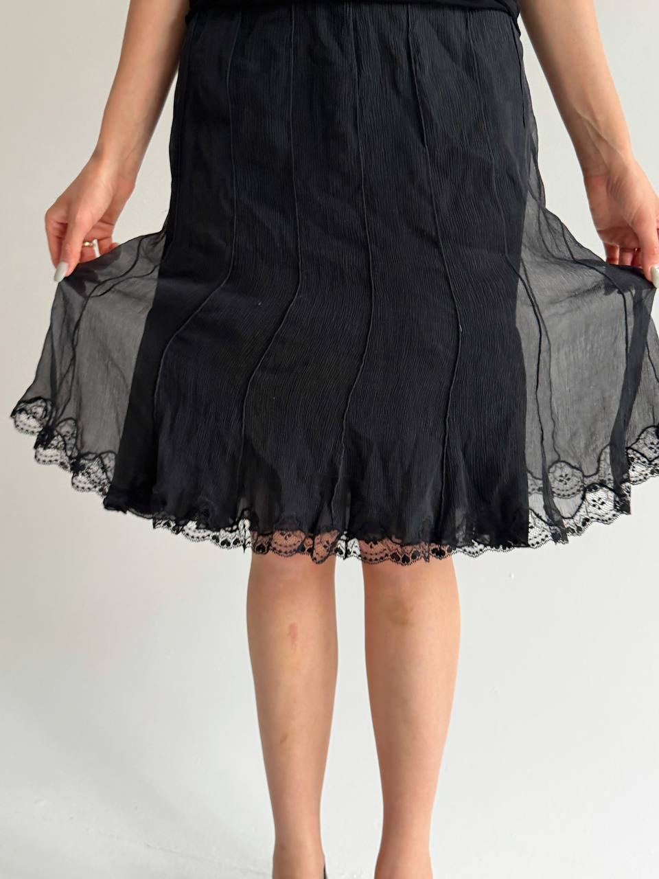 Vintage pure silk Blumarine skirt
