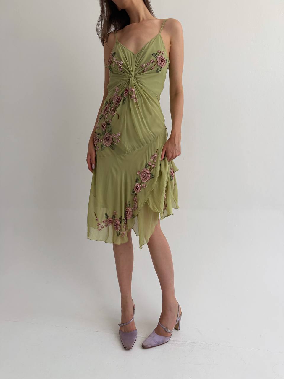 Vintage pure silk fairy dress