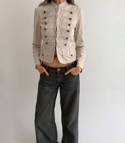 Vintage cotton napoleon jacket