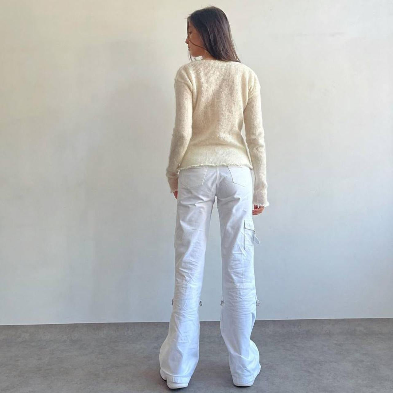 Vintage white cargo pants