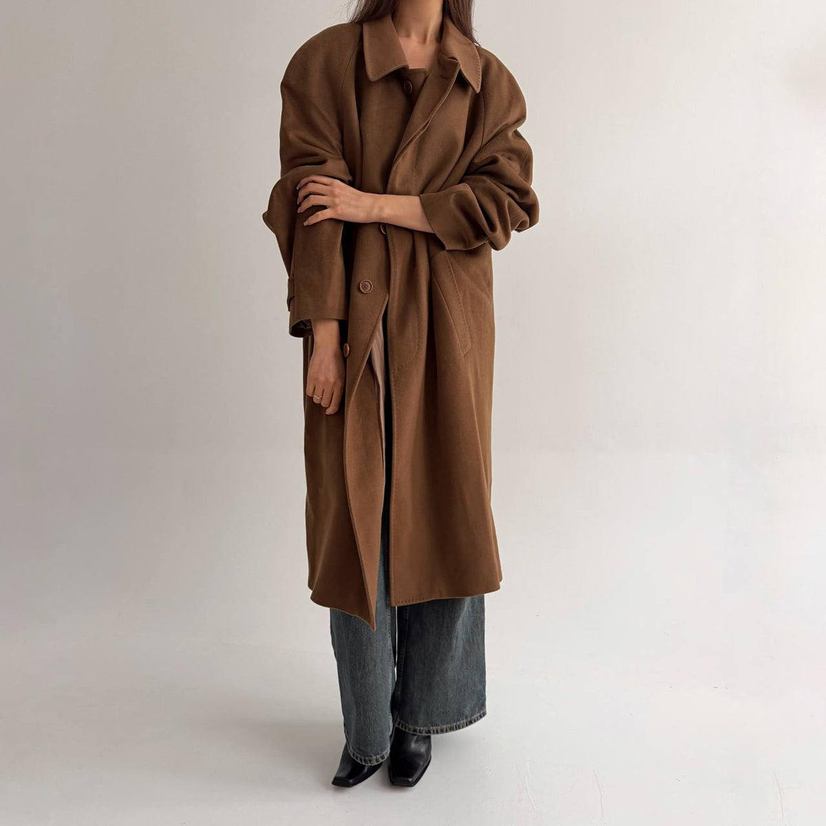 Vintage Loro Piana wool and cashmere coat
