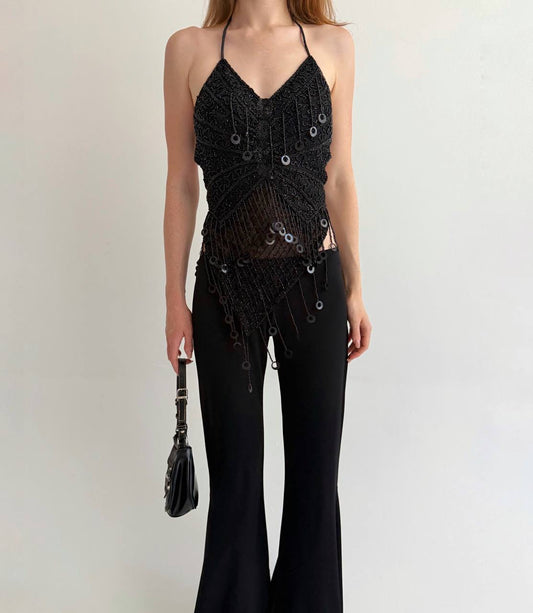Vintage gorgeous beaded top