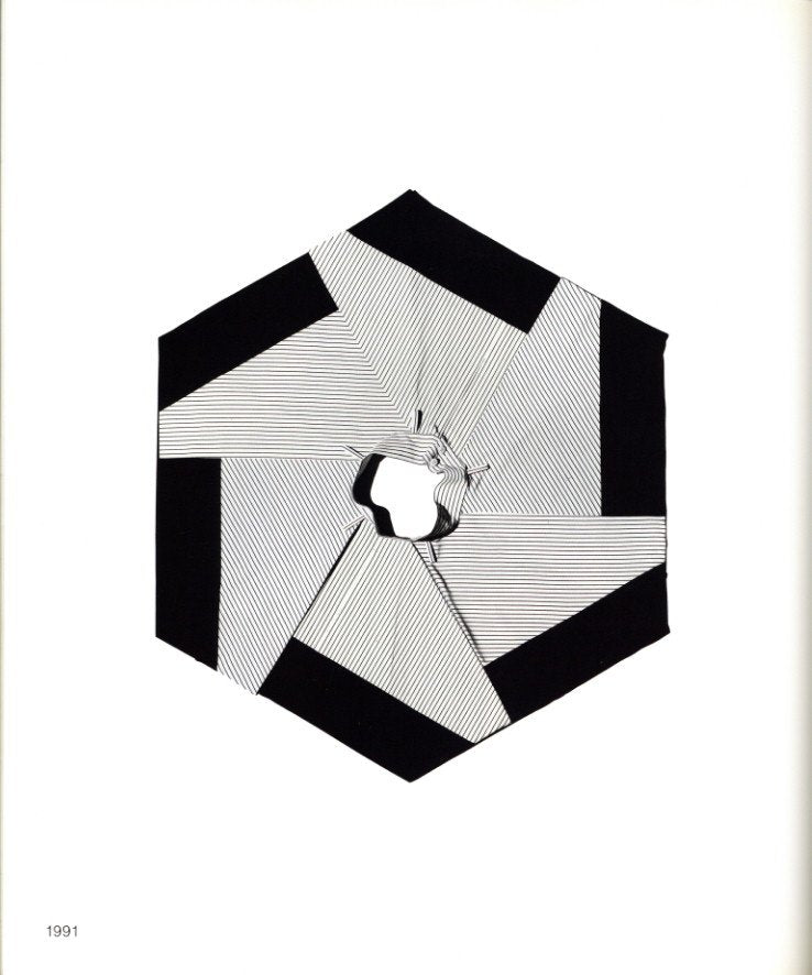 Issey Miyake SS1991 Runway Skirt, photographed by Irving Penn