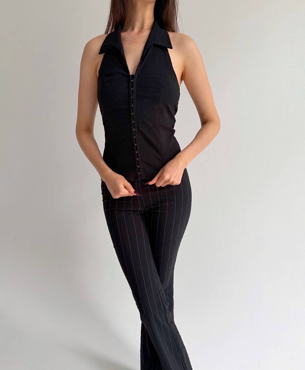 Vintage office siren vest top