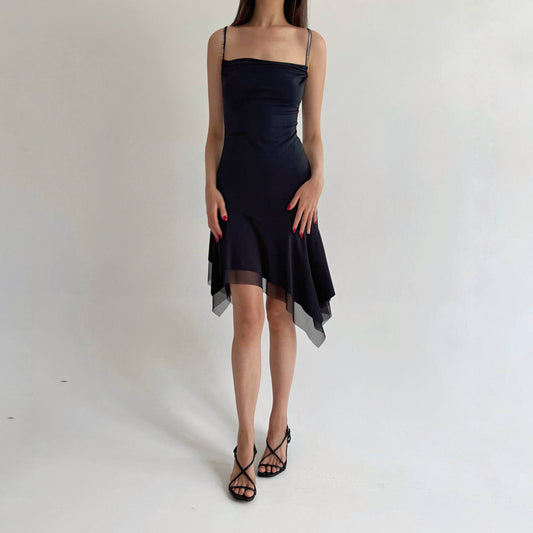 Vintage made In France butterfly dress