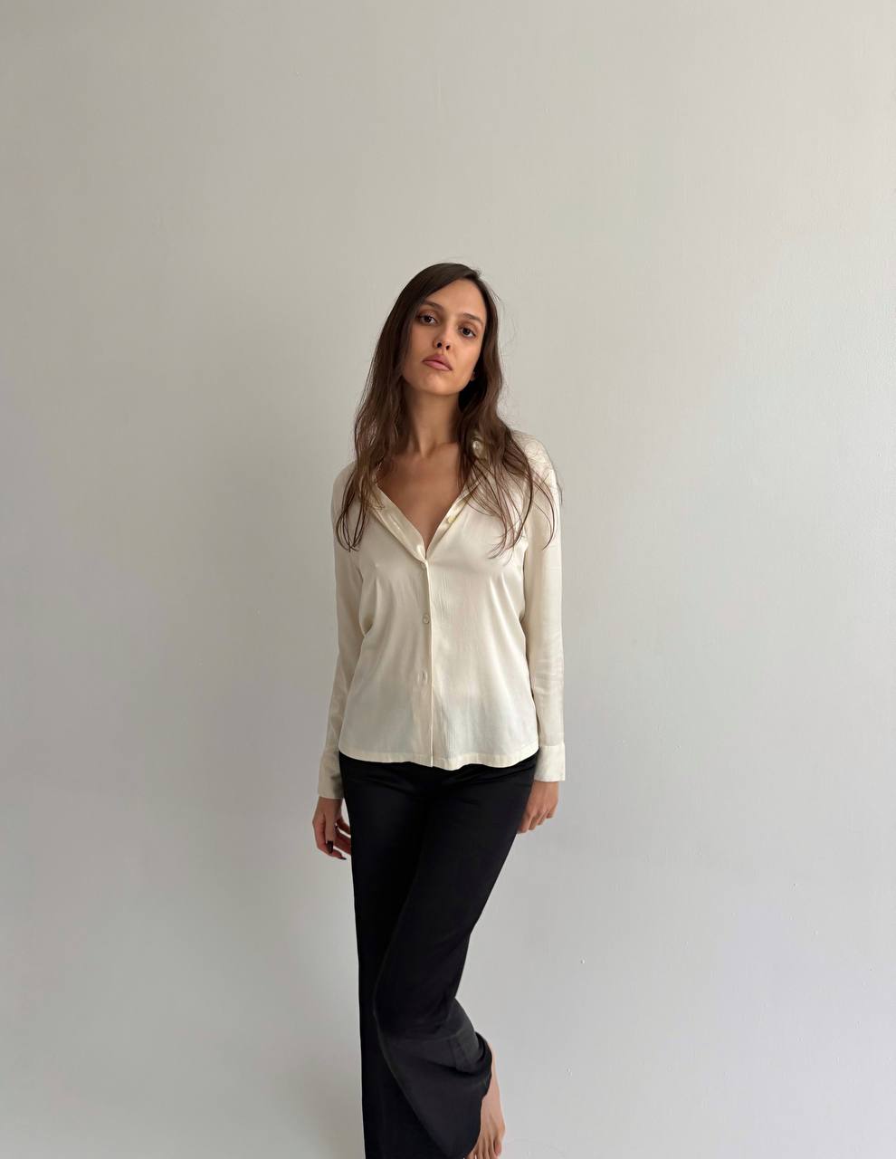 Vintage pure silk blouse