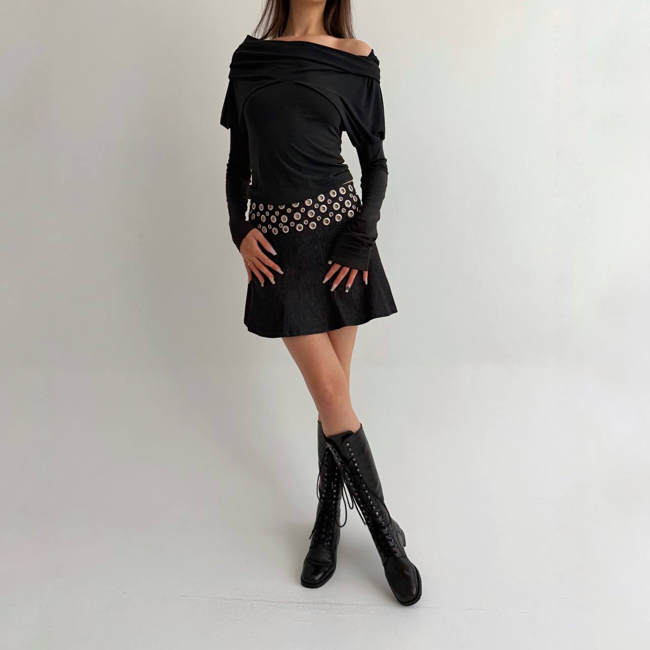 Vintage Blumarine denim skirt